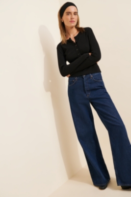 Lettuce Hem Knit Top