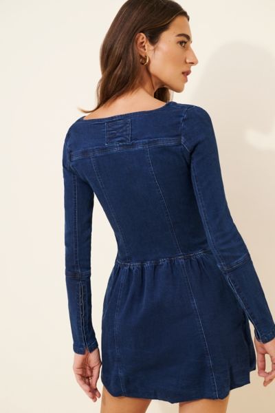Kent Denim Mini Dress | Nuuly