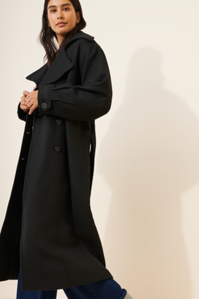 Enora Wool Trench Coat | Nuuly