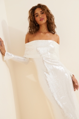 Slinky Sequin Dress