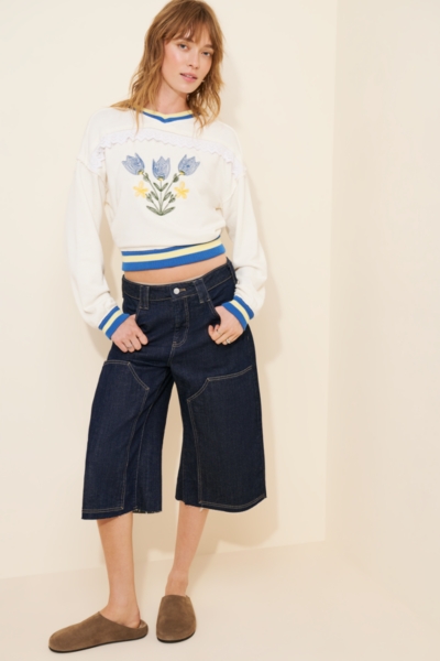Reworked Tulip Crewneck Sweatshirt | Nuuly