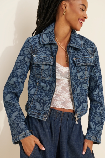 River Denim Printed Jacket | Nuuly