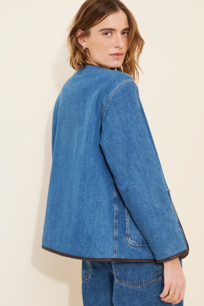 Reversible Sherpa Denim Jacket | Nuuly