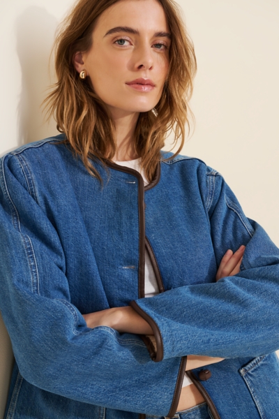 Reversible Sherpa Denim Jacket | Nuuly