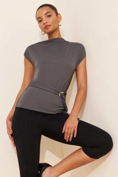 Asymmetric Draped Top | Nuuly
