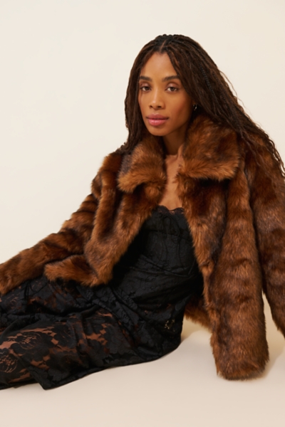 Courage Faux Fur Jacket | Nuuly