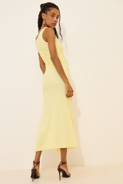 bardot layana asymmetric maxi dress Layana Asym Maxi Dress In Light Blue