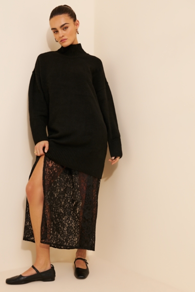formal long sleeve wedding guest dresses Elegant Glittery V-Neck Long Sleeve Midi Wedding Guest Dress main image 1