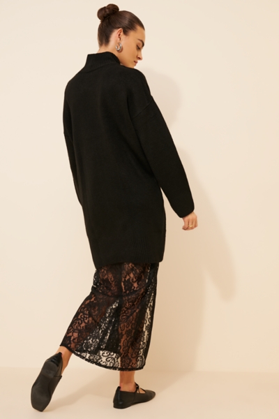 Sweater Lace Twofer Dress | Nuuly