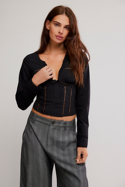 Frankie Corset Long Sleeve Top | Nuuly
