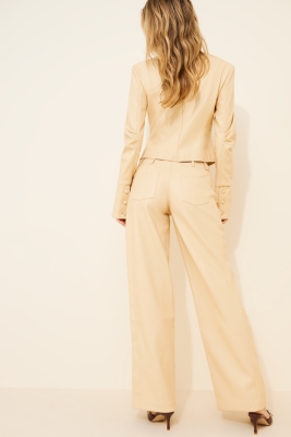 Vegan-Leather Lace Up Pants | Nuuly