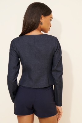 Ariella Buckle Fitted Jacket