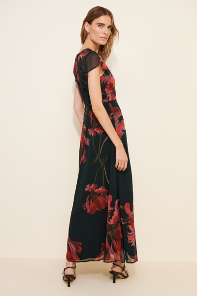 V-Neck Short Sleeve Maxi Dress | Nuuly