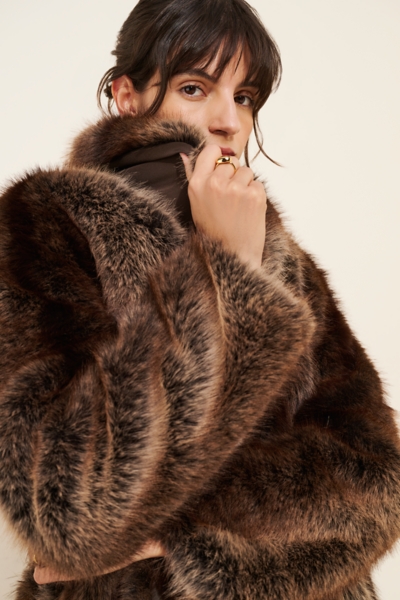 Cairo Faux-Fur Coat | Nuuly