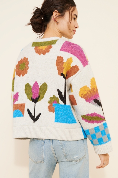 Tulip Whirl Cardigan | Nuuly