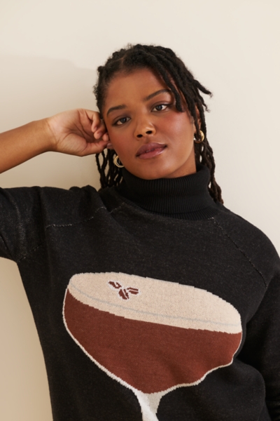 Espresso Martini Sweater Dress | Nuuly
