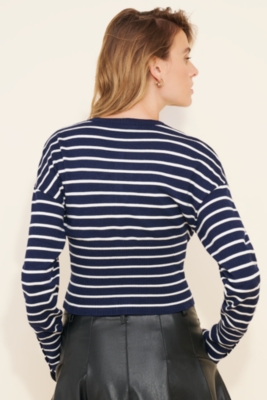 Head In The Clouds Ribbed Sweater