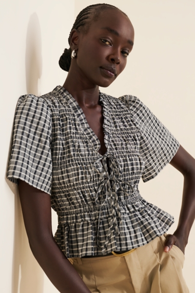 Portia Peplum Top | Nuuly