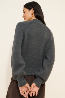 Josefine Cable-Knit Henley