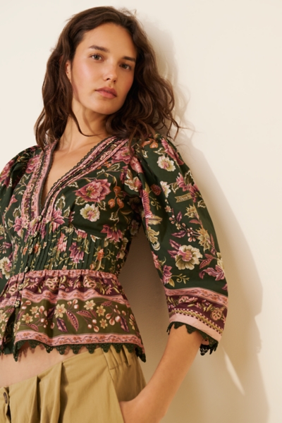 Flowering Garden Tree Blouse | Nuuly