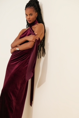 Ashton Velvet Maxi Dress