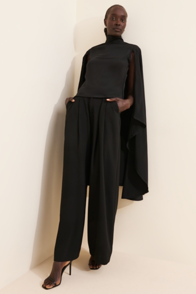 ella_selectshop back cape blouse バックケープ Ella Cape Blouse - Mason Studio