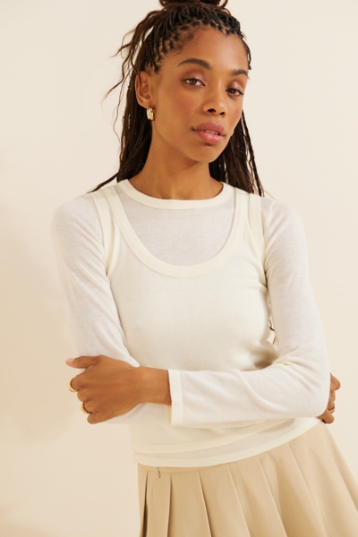 Albany Twofer Sweater | Nuuly