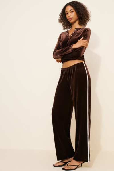 doublet ダブレット　21aw CUT OFF VELVET PANTS 本物ファッション - doublet ダブレット 21aw CUT OFF VELVET PANTS