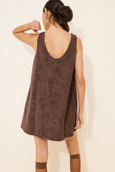 Alfie Vegan-Suede Mini Dress | Nuuly