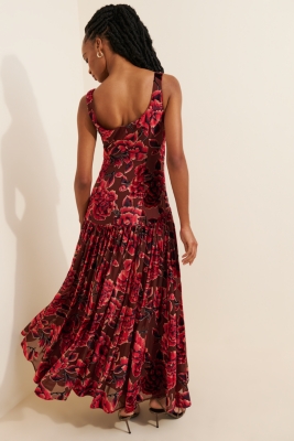 Velvet Ridge Maxi Dress