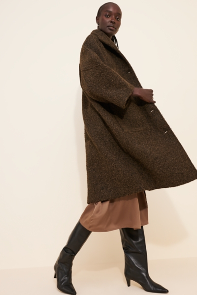 Sherpa Longline Overcoat | Nuuly
