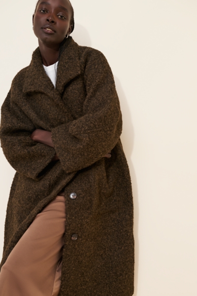 Sherpa Longline Overcoat | Nuuly