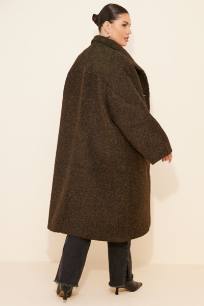 Sherpa Longline Overcoat | Nuuly