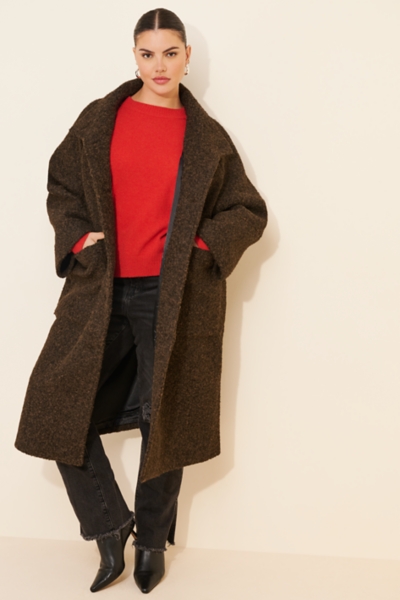 Sherpa Longline Overcoat | Nuuly