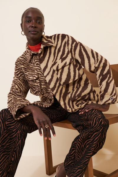 ジャケット・アウター PRINTED LINING JACKET Zebra Utility Jacket | Nuuly