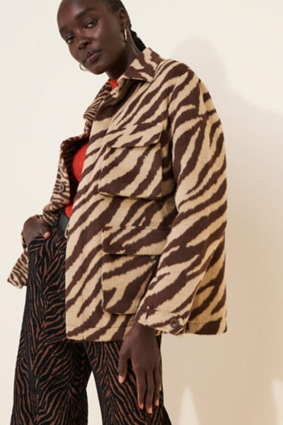 Zebra Utility Jacket | Nuuly