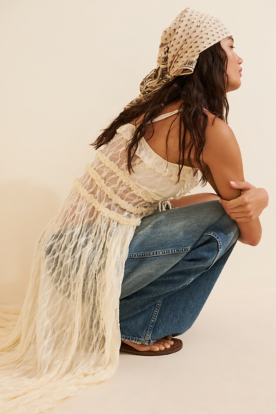 限定値下げ　loin nuit sheer layered color tops Sariyah Long Sheer Top | Nuuly