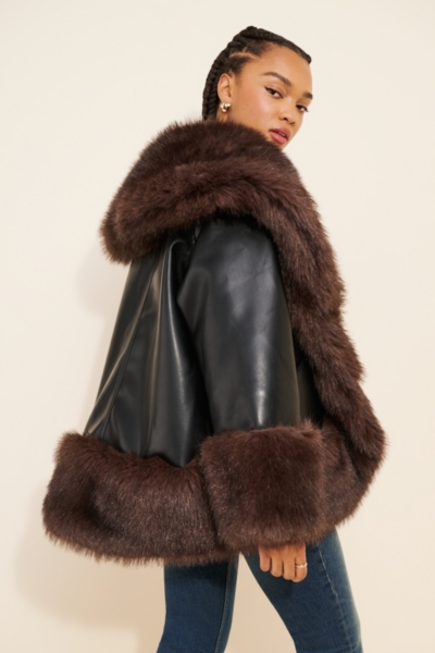 Cocoon Faux Fur Jacket | Nuuly