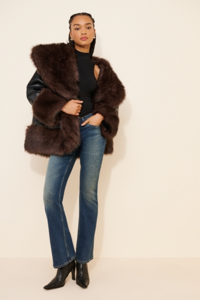 Cocoon Faux Fur Jacket | Nuuly
