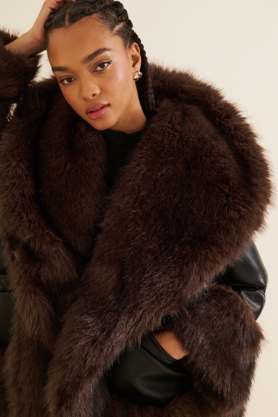 Cocoon Faux Fur Jacket | Nuuly