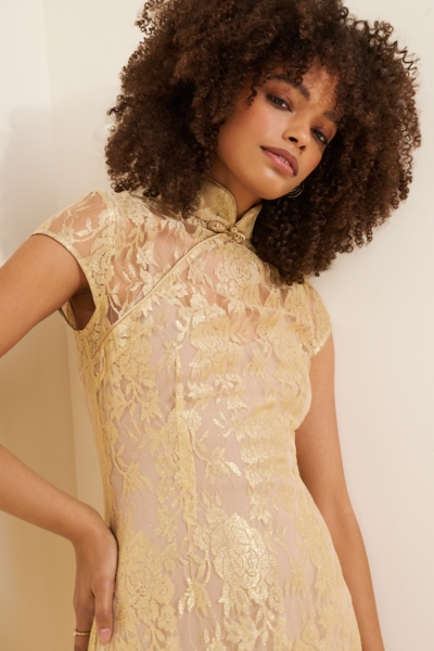 Malia Lace Midi Dress | Nuuly