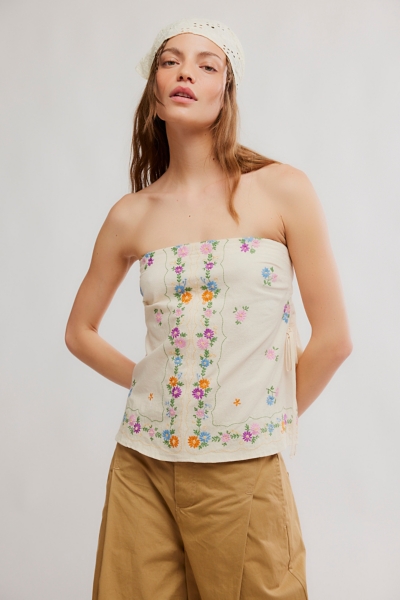 Doily Days Tube Top | Nuuly