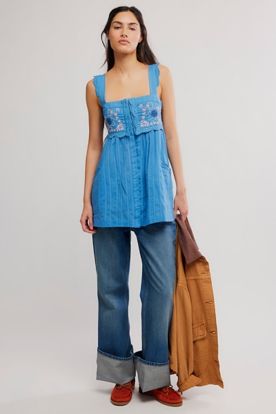 Farrah Embroidered Tunic | Nuuly