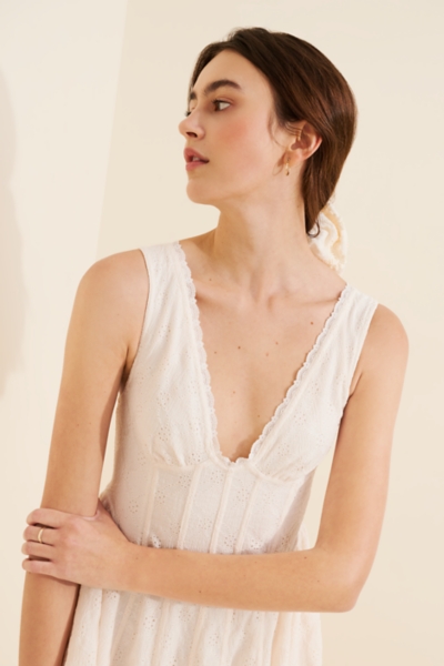 knee length dresses for ladies Dasha Mini Dress | White | Womens