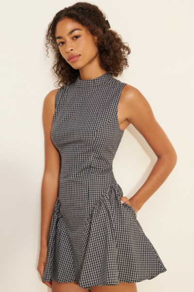 Chelsea Plaid Mini Dress | Nuuly