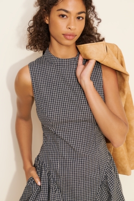 Chelsea Plaid Mini Dress | Nuuly