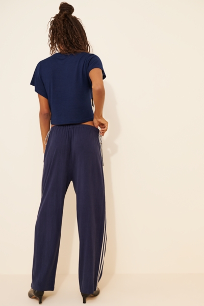 Metallic Side-Stripe Track Pants | Nuuly