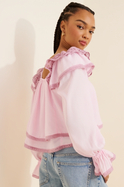 Francie Silky Blouse | Nuuly