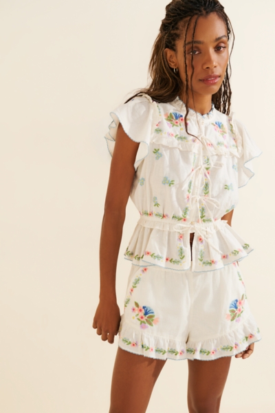 Romey Ruffle Top | Nuuly