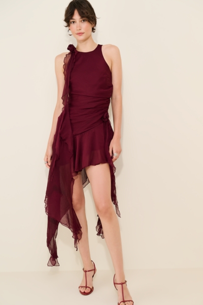 Ivana High Low Mini Dress